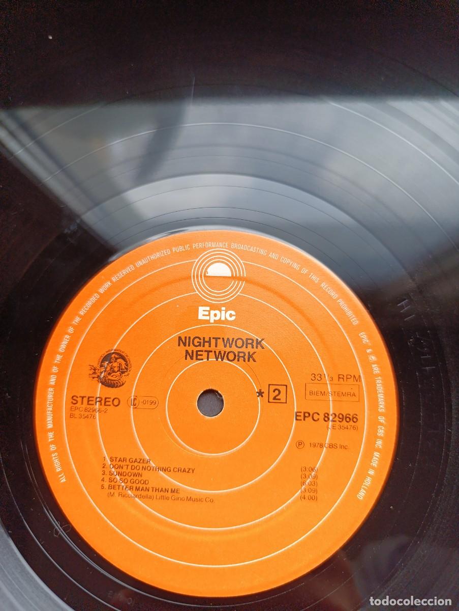 Discos de vinilo: LP Network - Nightwork - Foto 9