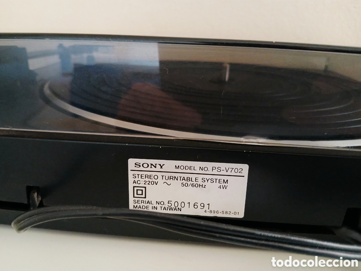 Discos de vinilo: Tocadiscos Sony PS-V702 - Foto 9