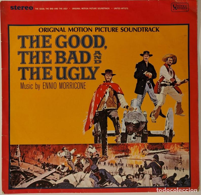 Discos de vinilo: Ennio Morricone. The good the bad & the Ugly (El bueno, el feo y el malo) (BSO) UA, Germany 1967 LP