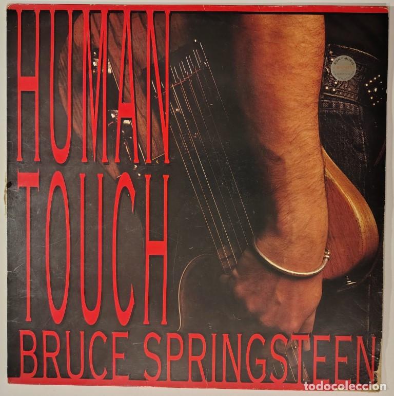 Discos de vinilo: Bruce Springsteen. Human touch. CBS, Spain 1992 LP - Foto 1