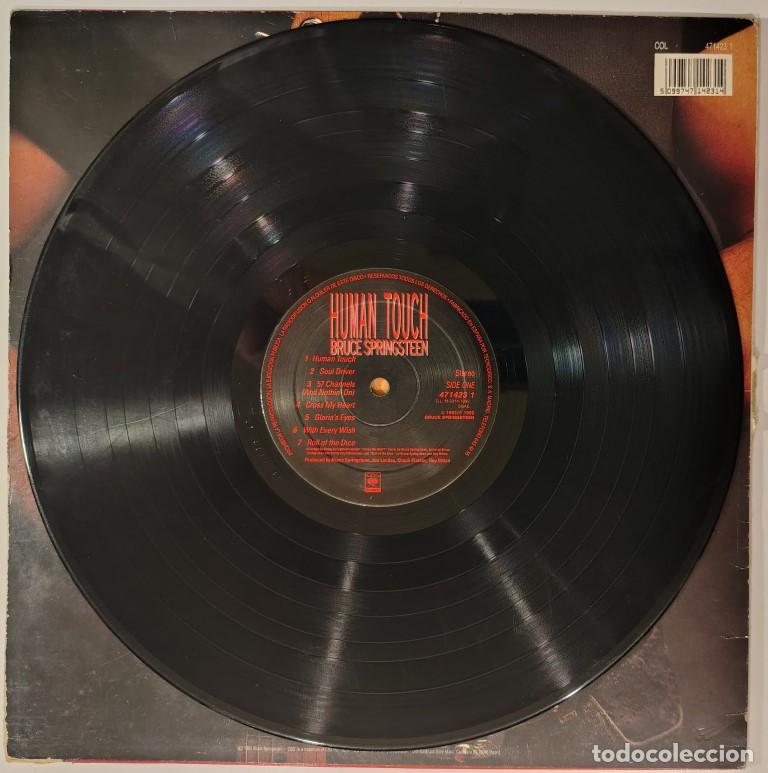 Discos de vinilo: Bruce Springsteen. Human touch. CBS, Spain 1992 LP - Foto 3