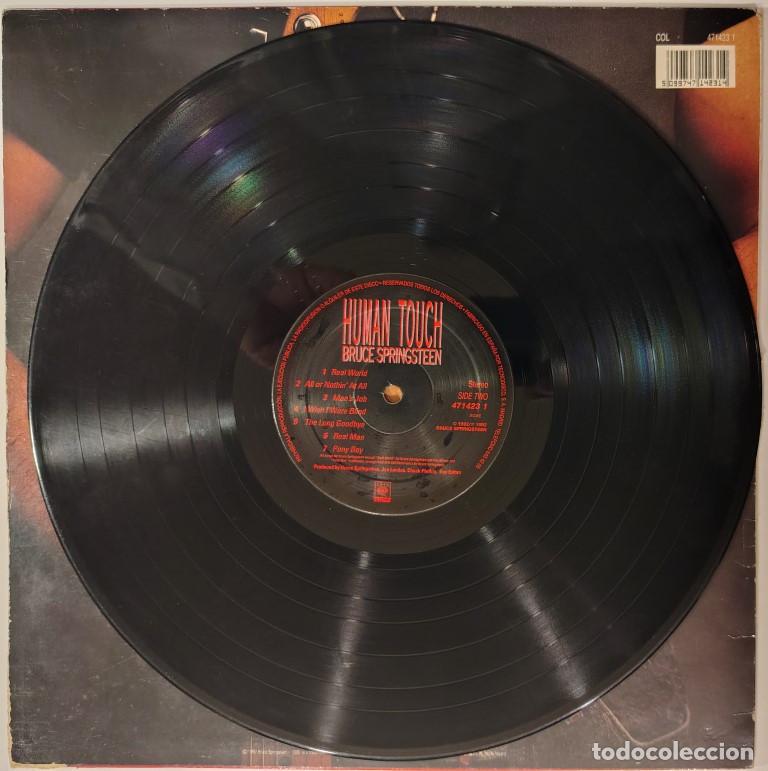 Discos de vinilo: Bruce Springsteen. Human touch. CBS, Spain 1992 LP - Foto 4