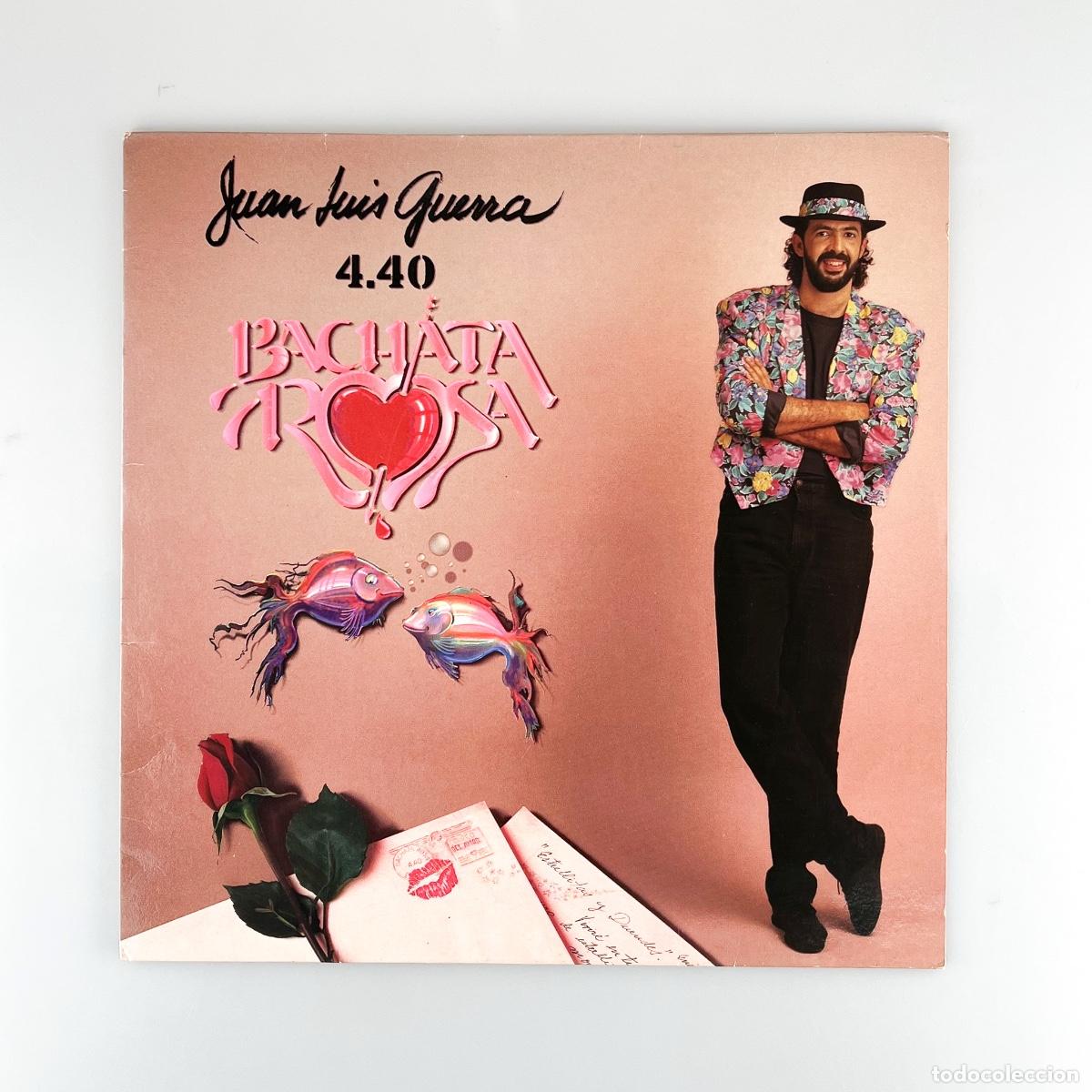 Discos de vinilo: LP. Juan Luis Guerra 4.40 Bachata Rosa