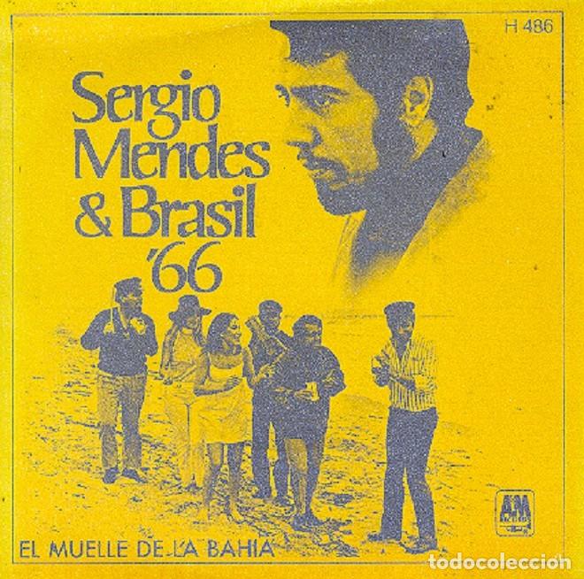 Discos de vinilo: Sergio Mendes & Brasil 66 &ndash; Sentado en el muelle de la bah&iacute;a +1&ndash; HISPAVOX 486 &ndash; 1969