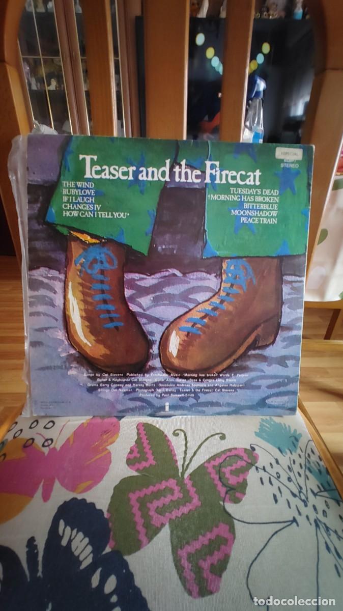 Discos de vinilo: CAT STEVENS-LP TEASER AND THE FIRECAT-GATEFOLD - Foto 3