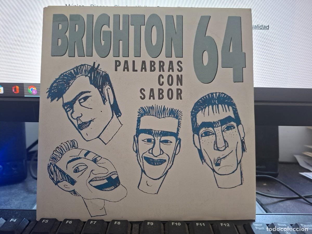 Discos de vinilo: BRIGHTON 64 - PALABRAS CON SABOR - SINGLE DE VINILO C-32