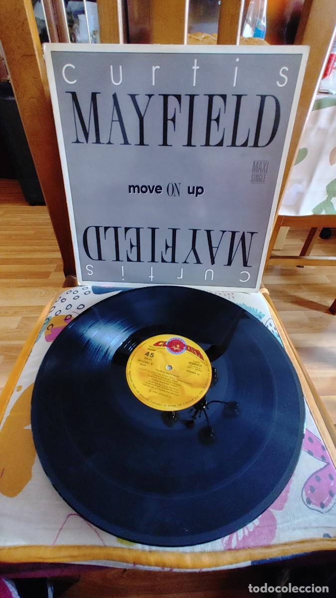 Discos de vinilo: CURTIS MAYFIELD-MAXI MOVE ON UP