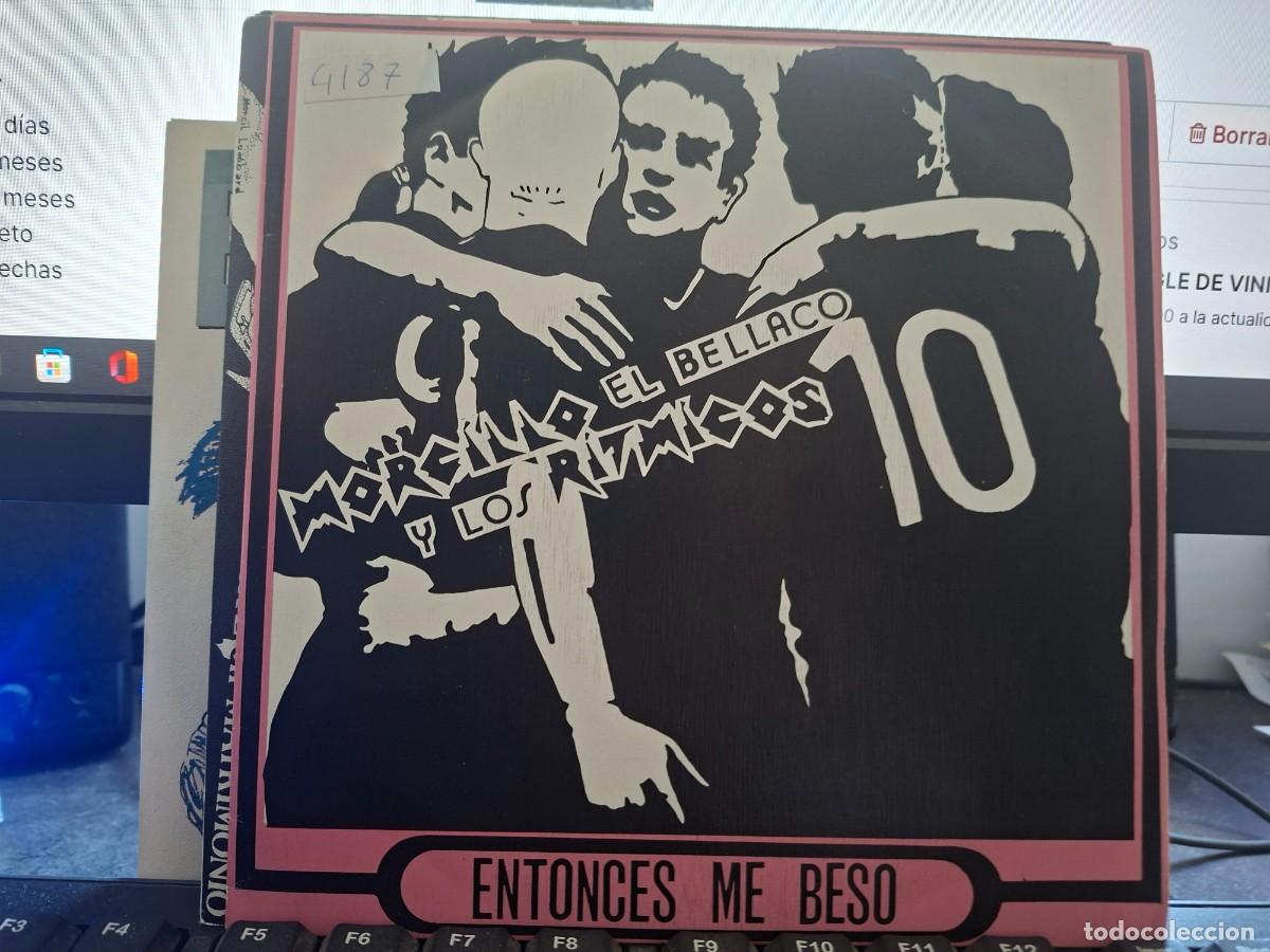 Discos de vinilo: MORCILLO EL BELLACO Y LOS RITMICOS - ENTONCES ME BESO - SINGLE DE VINILO C-32