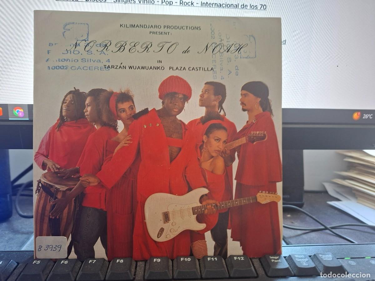 Discos de vinilo: NORBERTO DE NOAH IN TARZAN WUAWUANKO PLAZA CASTILLA - SINGLE DE VINILO C-32