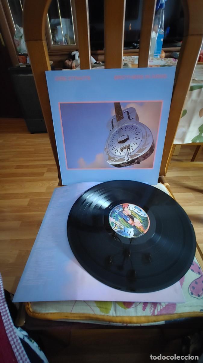 Discos de vinilo: DIRE STRAITS-LP BROTHERS IN ARMS-LETRAS-NUEVO