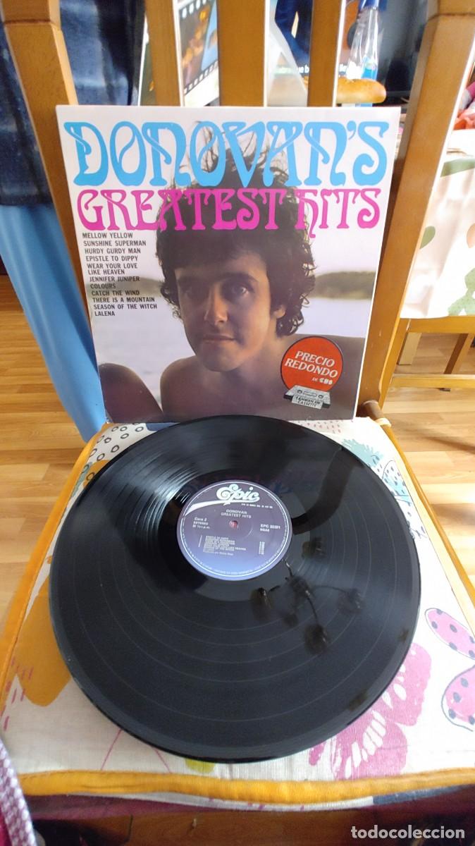 Discos de vinilo: DONOVAN-LP GREATEST HITS-NUEVO