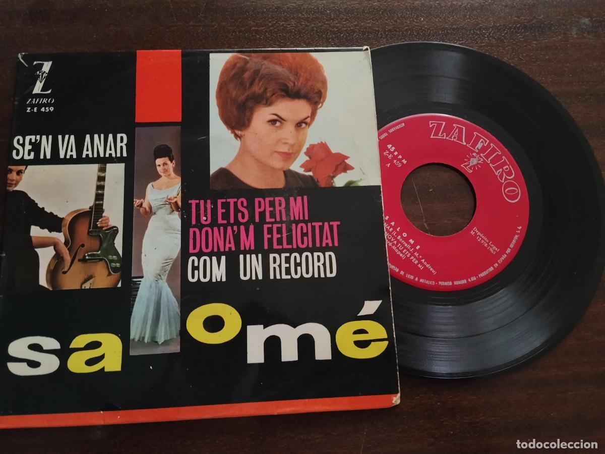 Discos de vinilo: SALOM&Eacute;. SEN VA ANAR - Foto 1