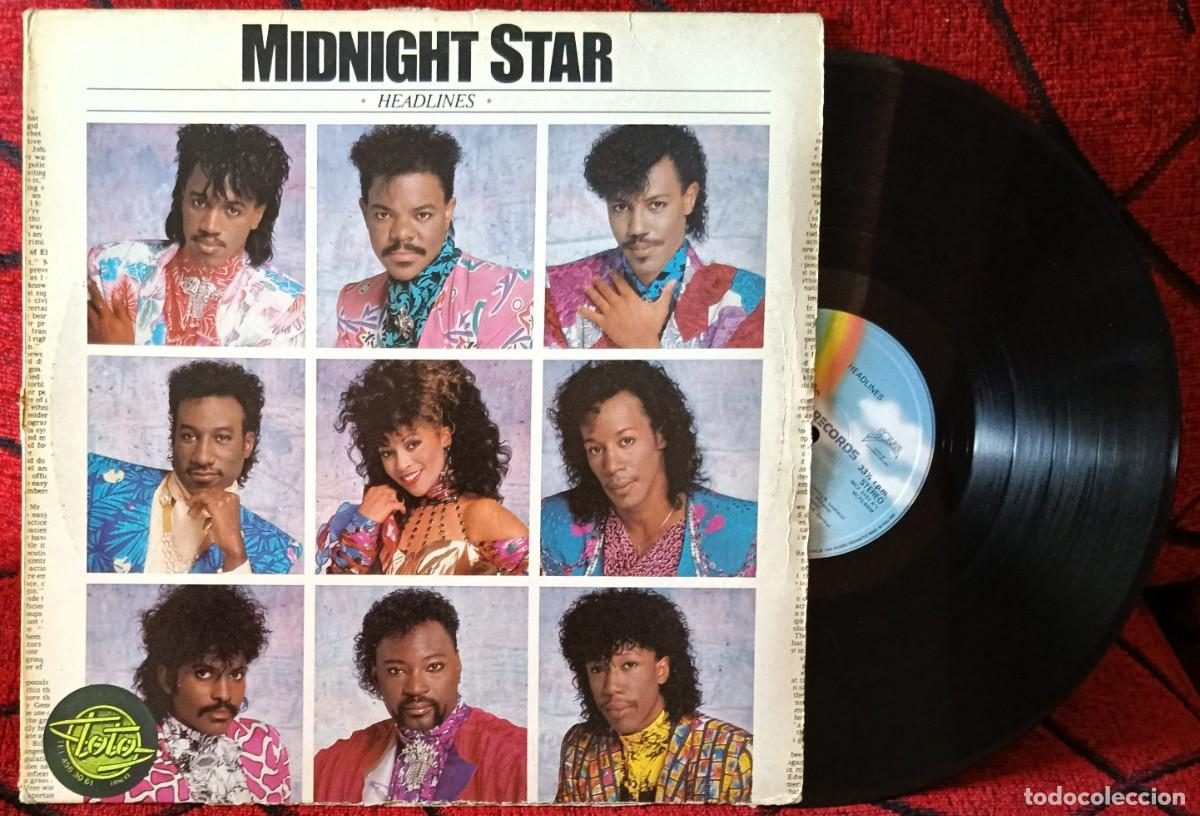 Discos de vinilo: MIDNIGHT STAR ** Headlines ** VINILO LP 1986 UK