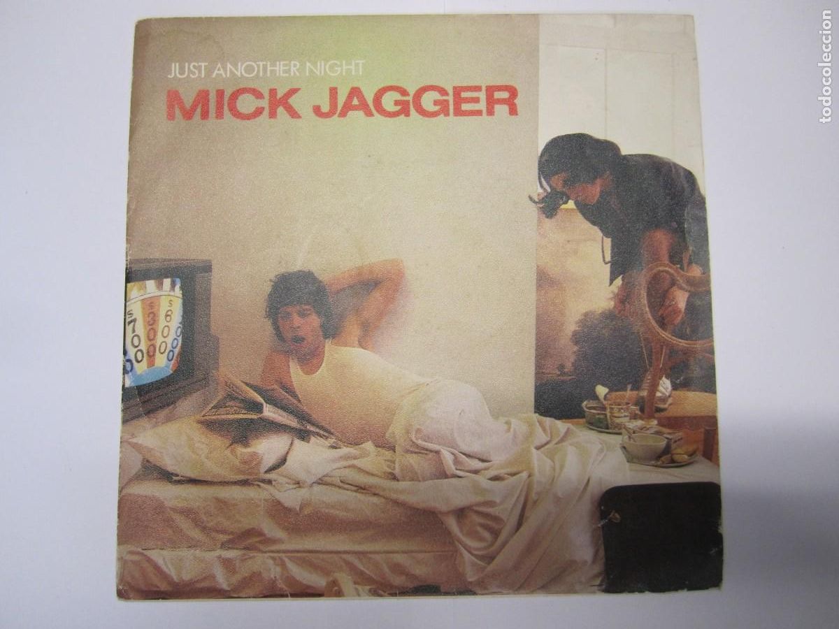 Discos de vinilo: disco vinilo single mick jagger just another night - Foto 1