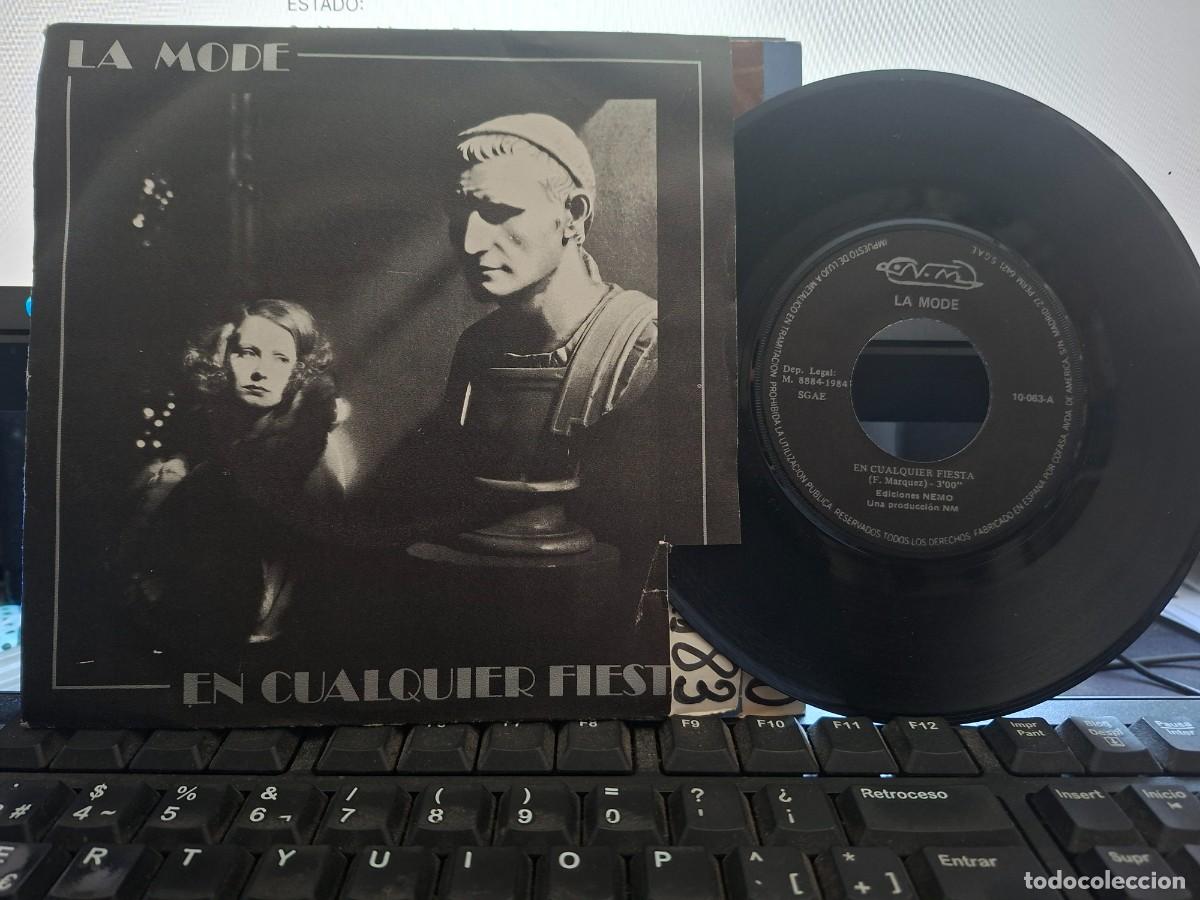 Discos de vinilo: LA MODE - EN CUALQUIER FIESTA - SINGLE DE VINILO - C-32
