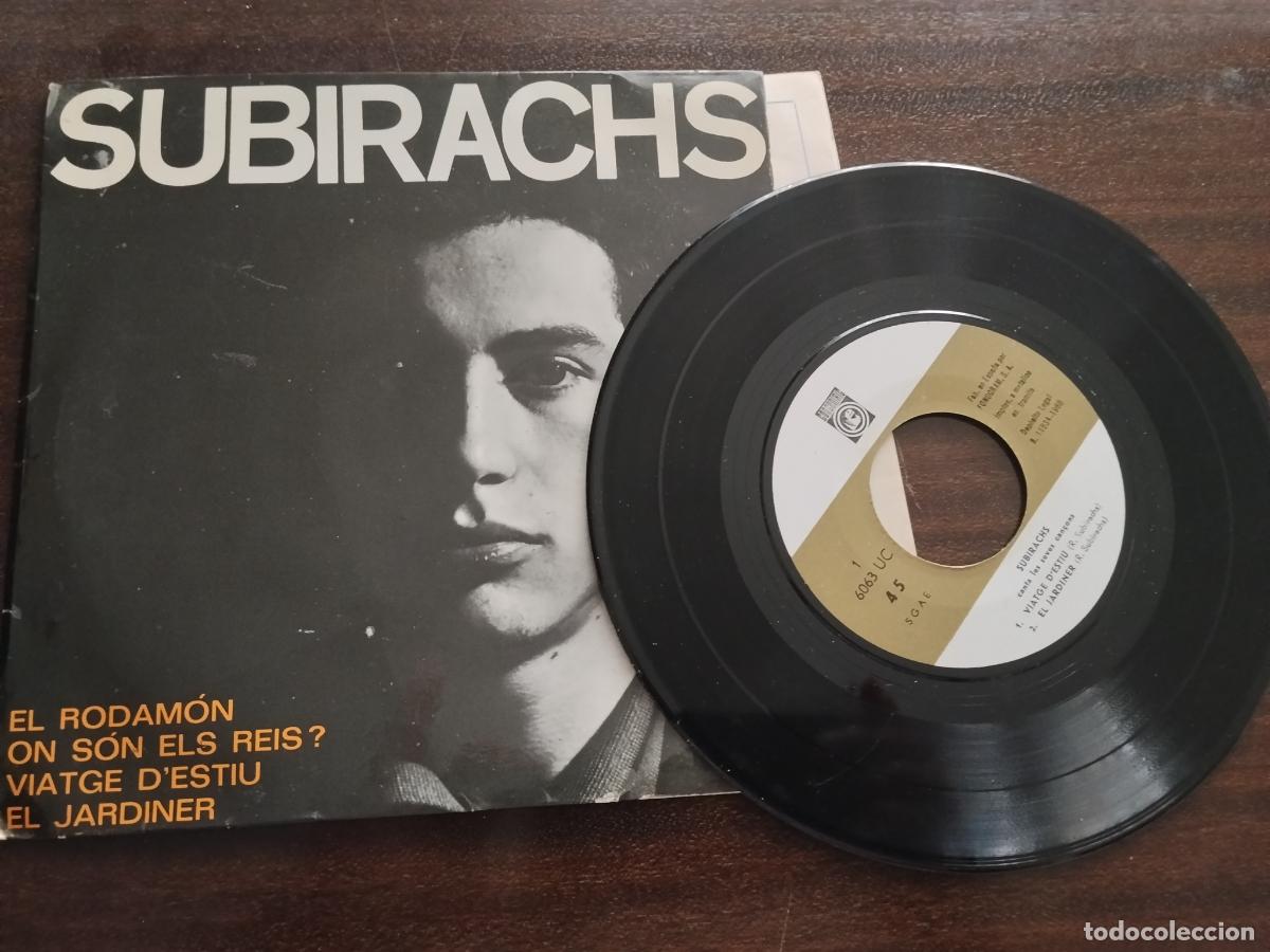 Discos de vinil: SUBIRACHS. DISCO SINGLE