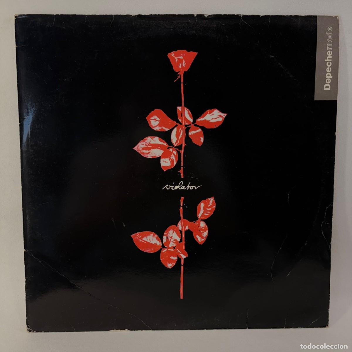 Discos de vinilo: LP - VINILO DEPECHE MODE - VIOLATOR + ENCARTE - ESPA&Ntilde;A - A&Ntilde;O 1990