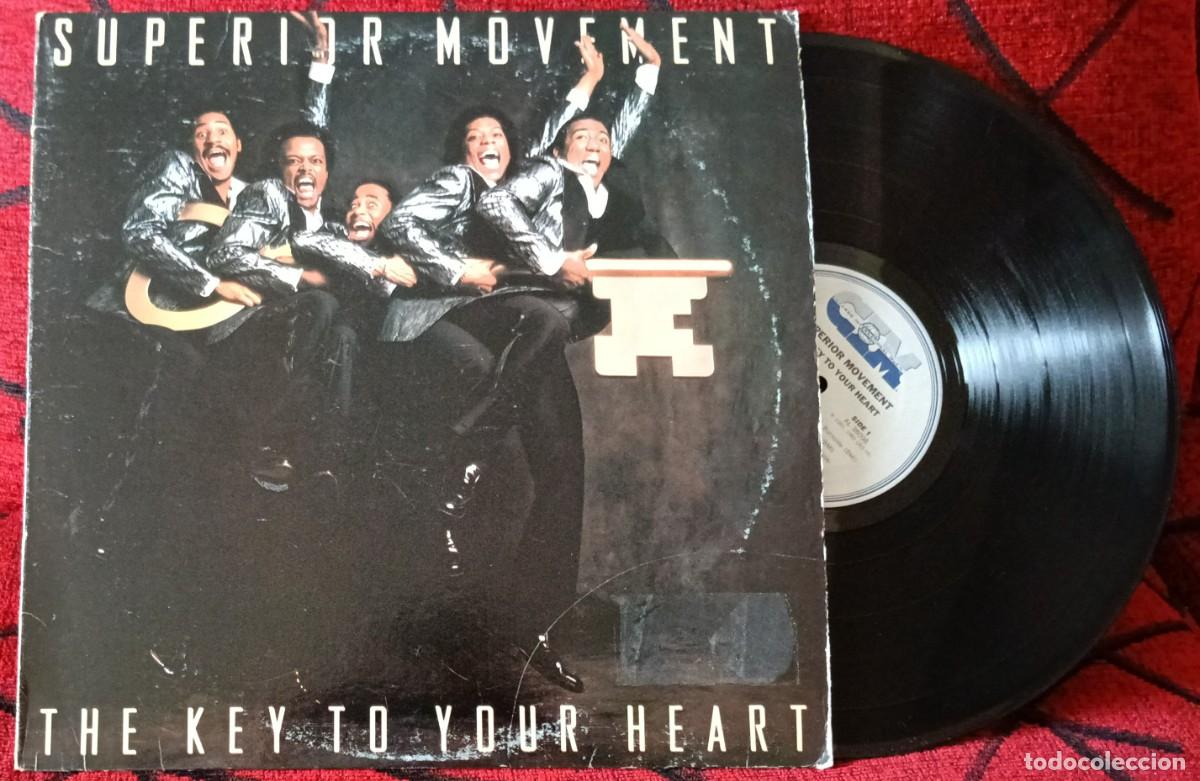 Discos de vinilo: SUPERIOR MOVEMENT ** The Key To Your Heart ** VINILO LP 1982 USA