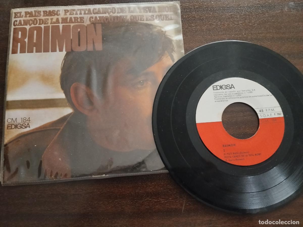 Discos de vinilo: RAIMON. DISCO SINGLE