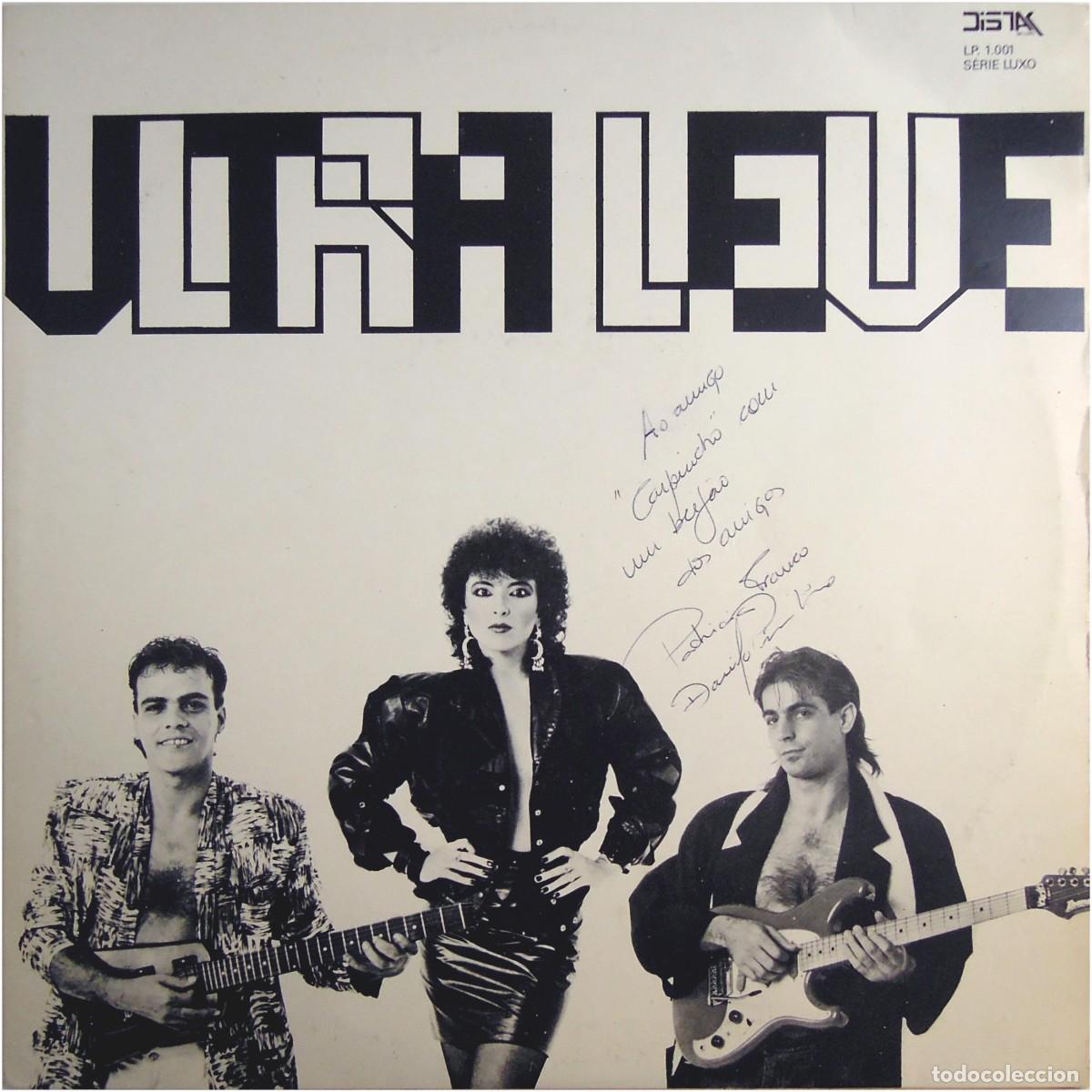 Discos de vinilo: Ultra Leve - Ultra Leve - LP Brazil 1986 - Distak Records &ndash; 992 410-1 - NM/VG+ - Firmado