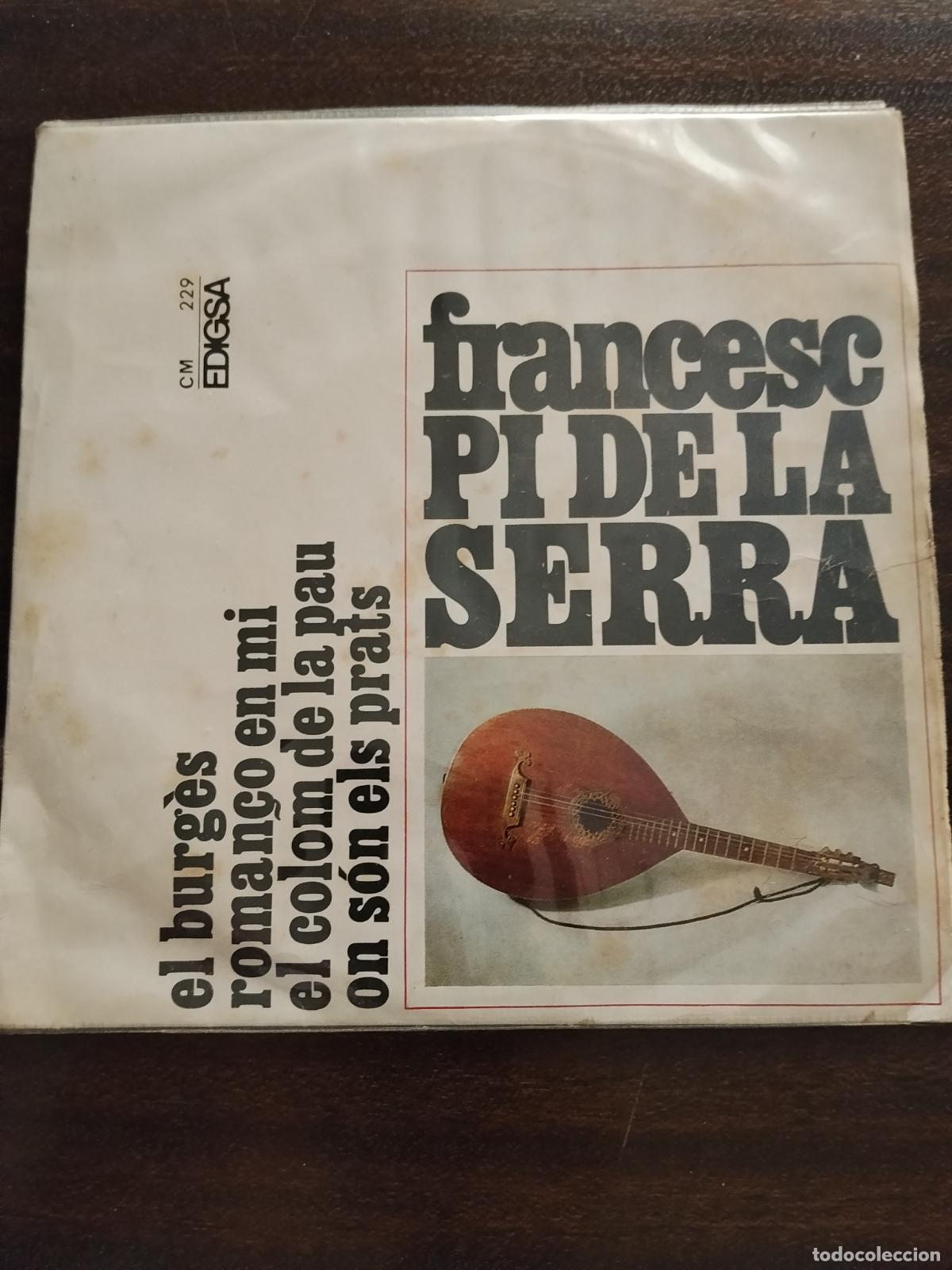 Discos de vinilo: FRANCESC PI DE LA SERRA - Foto 1
