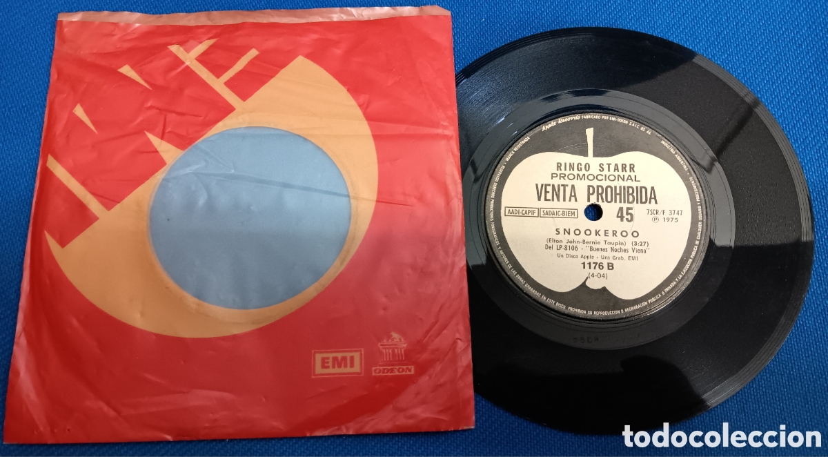 Discos de vinilo: BEATLES RINGO STARR SINGLE PROMOCIONAL ARGENTINA