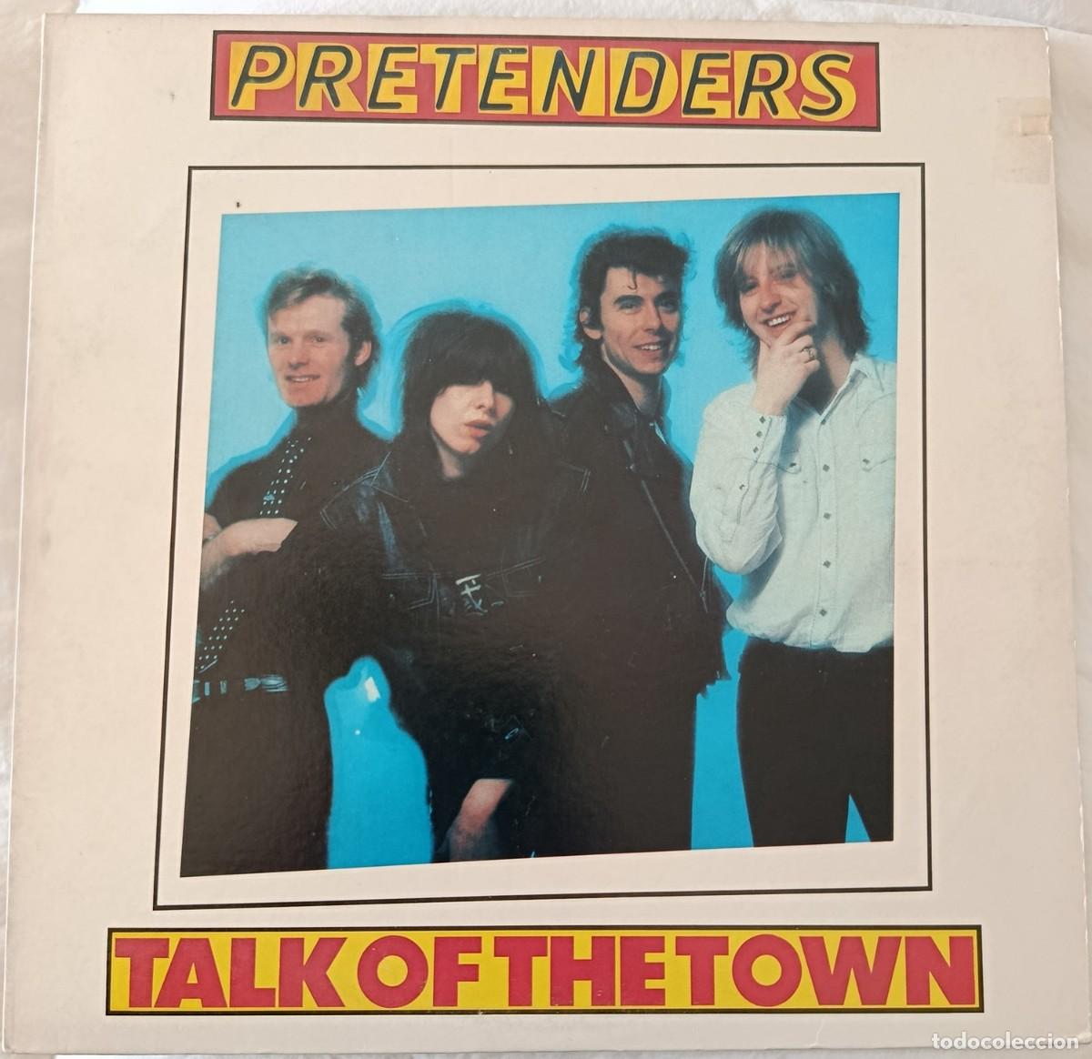 Discos de vinilo: The Pretenders: Talk Of The Town. LP de 1980, no oficial bootleg, edici&oacute;n Estados Unidos
