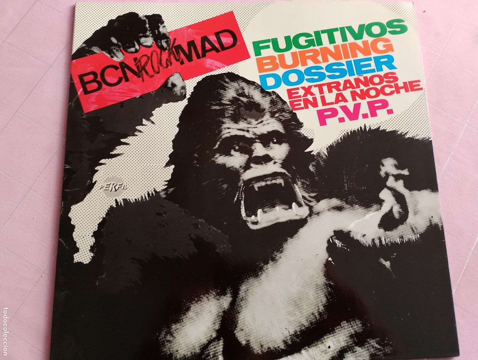 Discos de vinilo: BCN ROCK MAD: FUGITIVOS, BURNING, DOSSIER, PVP, EXTRA&Ntilde;OS EN LA NOCHE