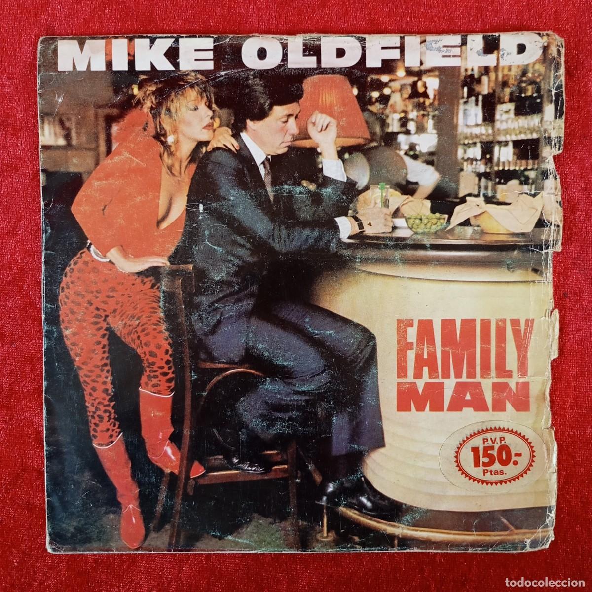 Discos de vinilo: MIKE OLFIELD - FAMILY MAN - B-103793 - VINILO - SINGLE / 3344