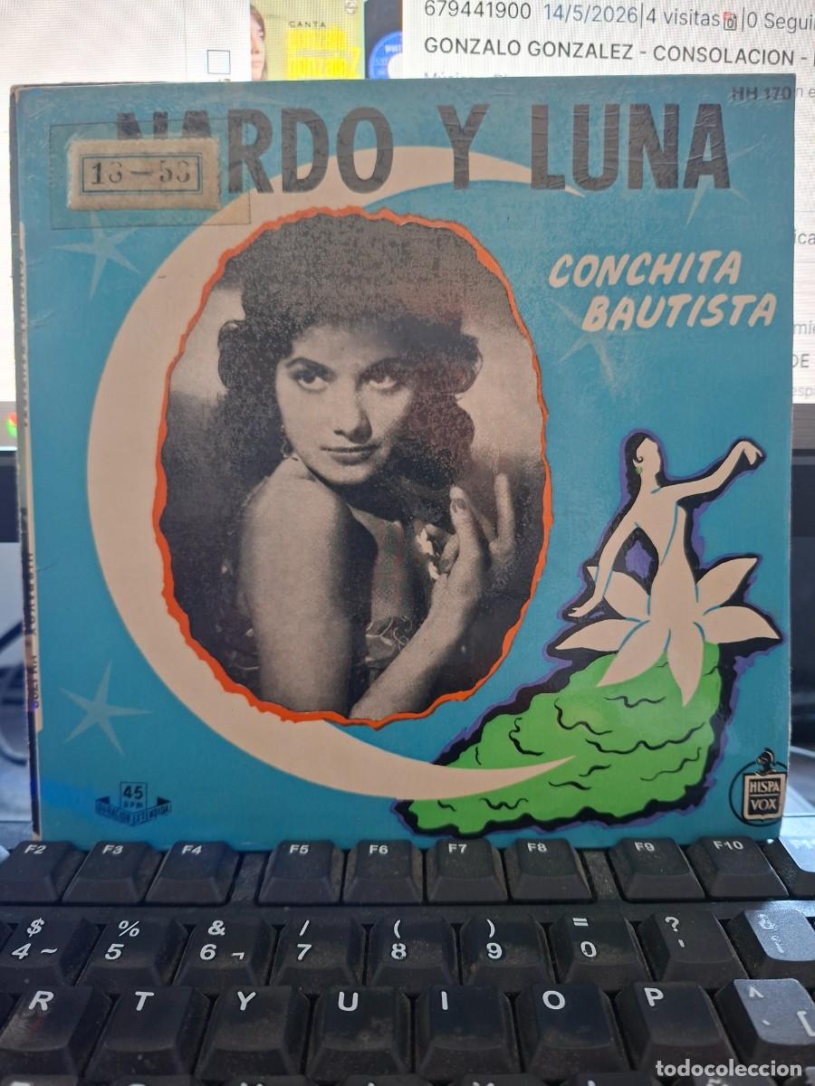 Discos de vinilo: CONCHITA BAUTISTA - NARDO Y LUNA , MORENITA CUBANA , + 2- EP DE VINILO C- 33