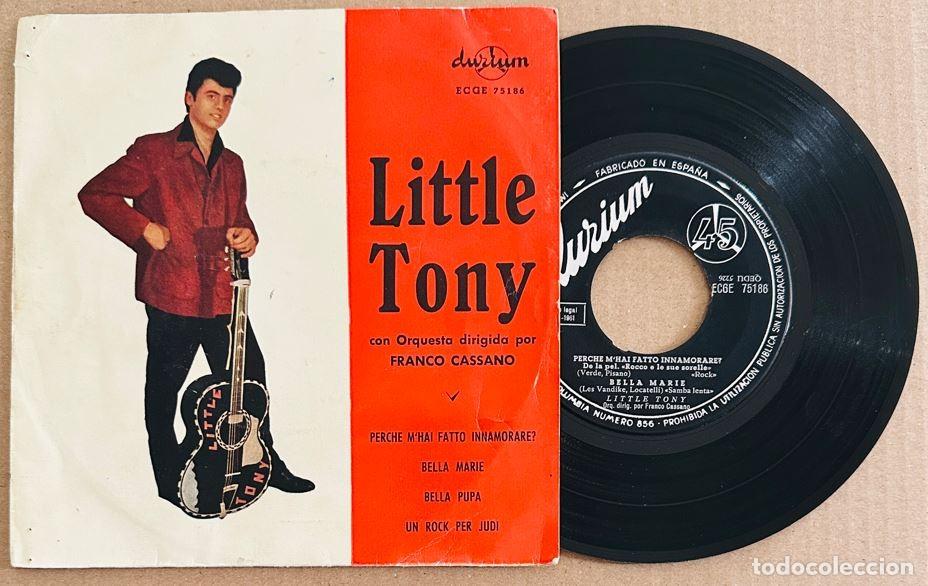 Discos de vinilo: LITTLE TONY EP PERCHE MHAI FATTO DURIUM 1961