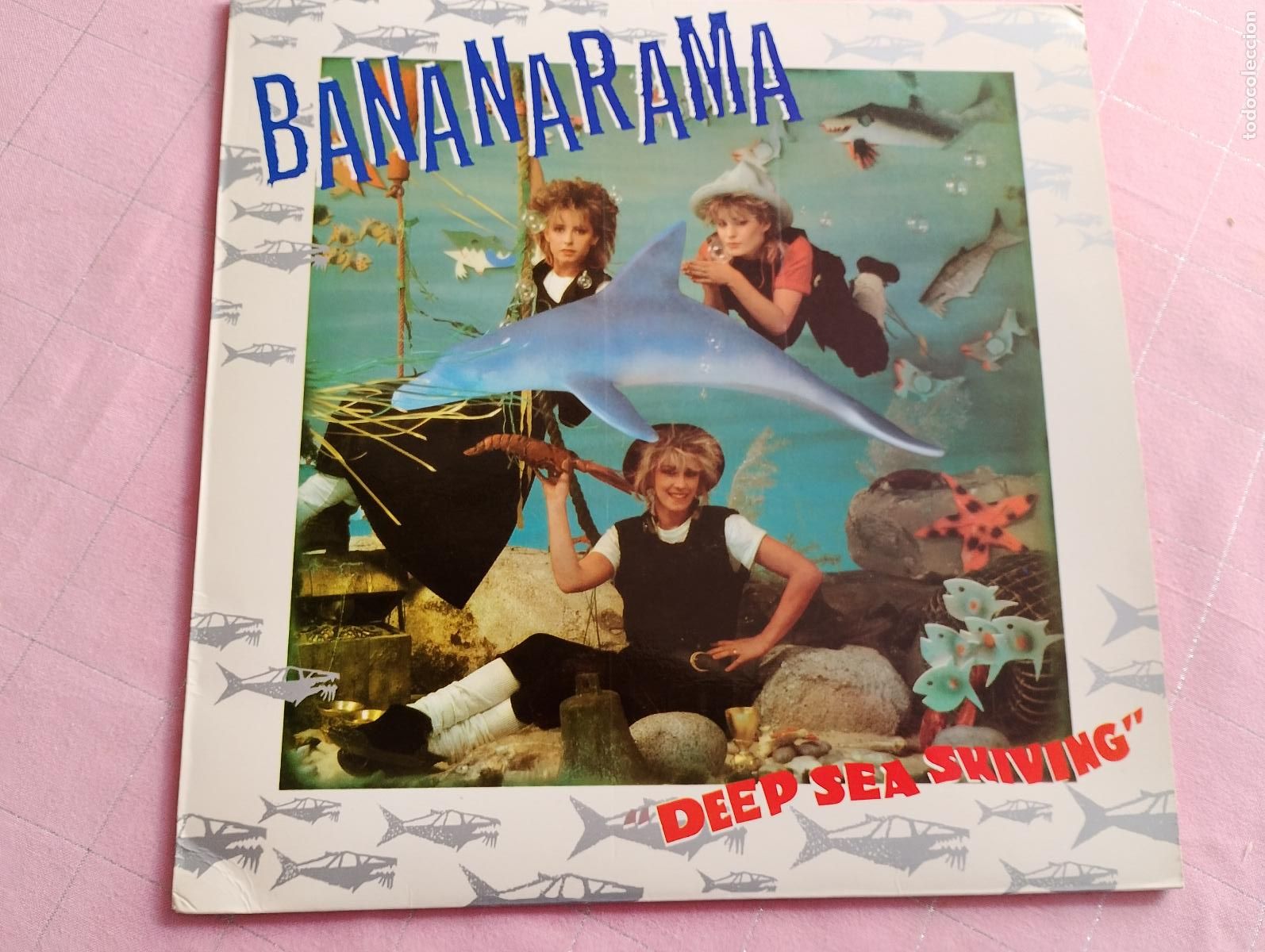 Discos de vinilo: Bananarama &lrm;&ndash; Deep Sea Skiving ed espa&ntilde;ola 1989