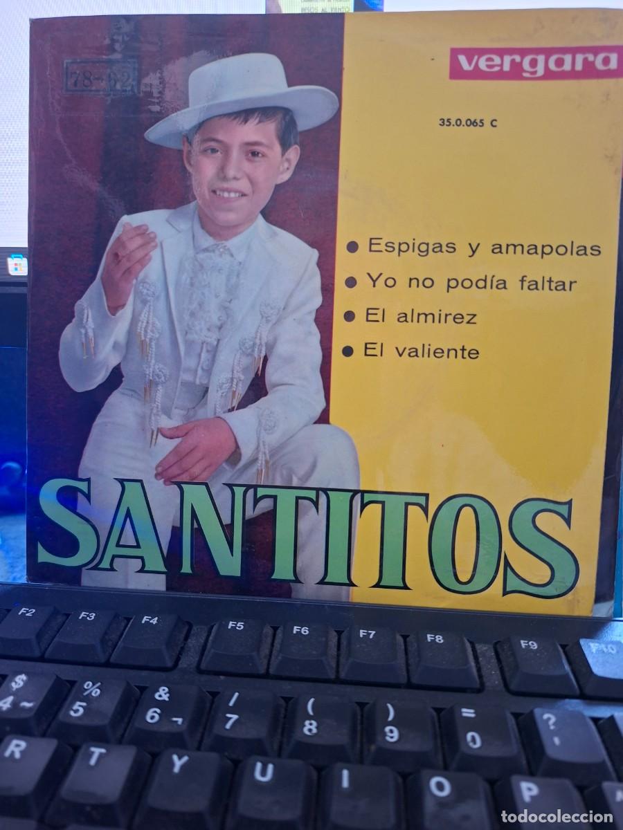 Discos de vinilo: SANTITOS - ESPIGAS Y AMAPOLAS - EP DE VINILO C- 33