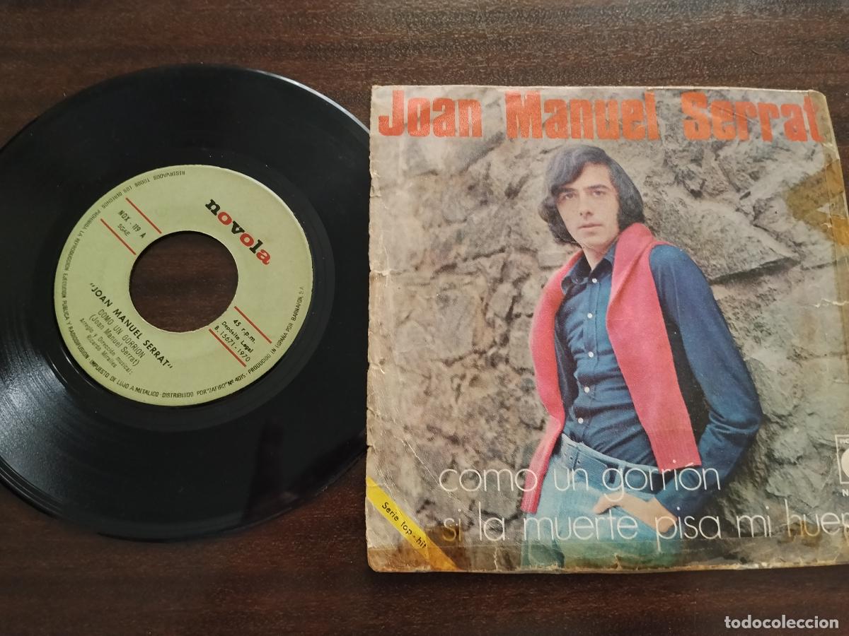 Disques de vinyle: JOAN MANUEL SERRAT -DISCO SINGLE