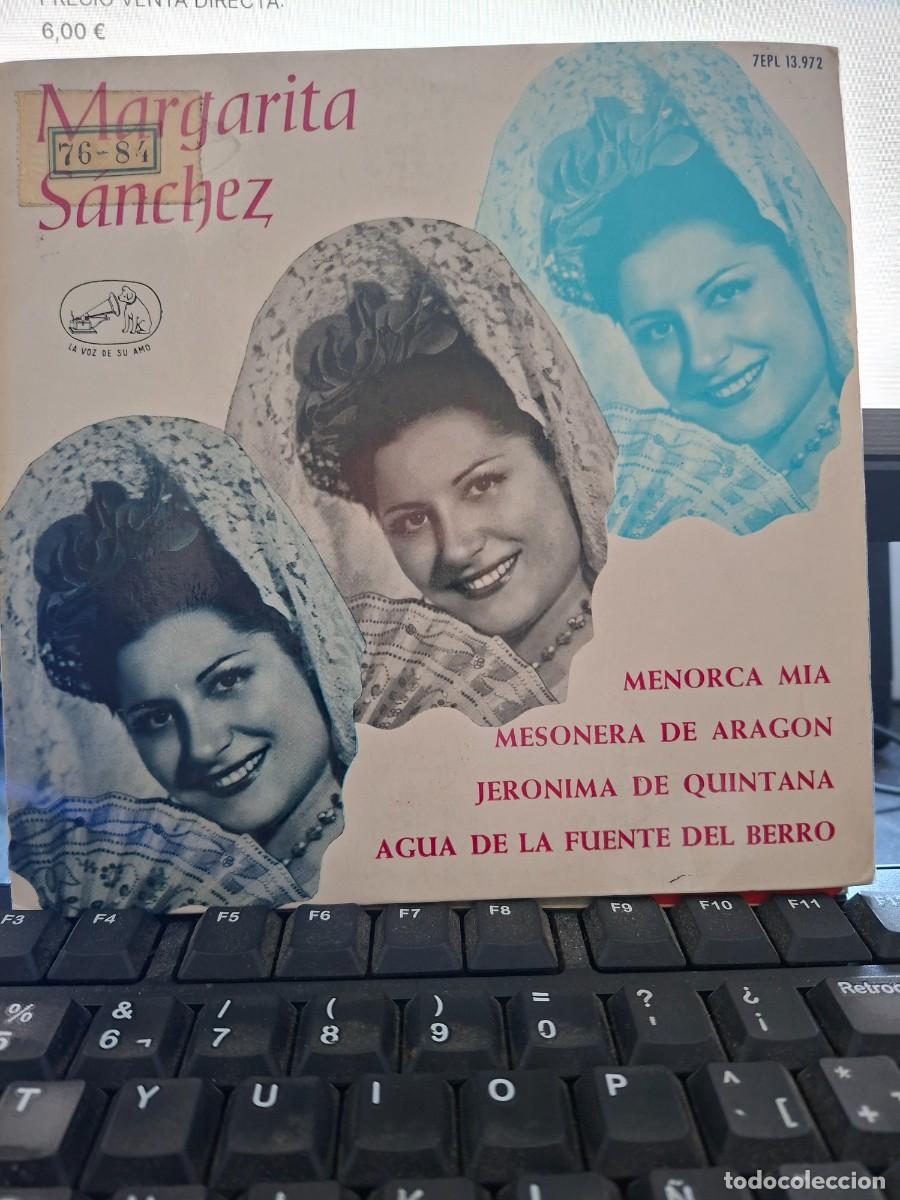 Discos de vinilo: MARGARITA SANCHEZ - MENORCA MIA - EP DE VINILO C- 33
