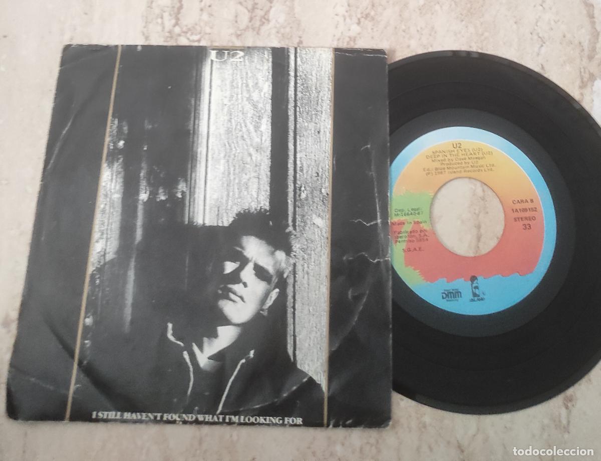 Discos de vinilo: U2 I still havent found what I'm looking for / Spanish eyes / Deep in the heart 1987 ISLAND ESPA&Ntilde;A