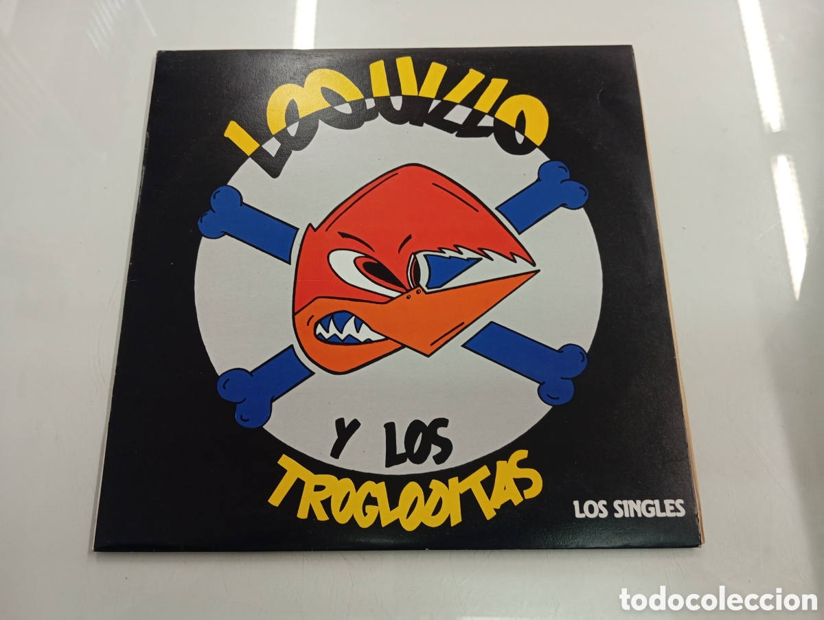 Discos de vinilo: LOQUILLO Y LOS TROGLODITAS LOS SINGLES - LP TRES 3 CIPRESES 1985 SPAIN 4C-140 - ORIGINAL BUEN ESTADO