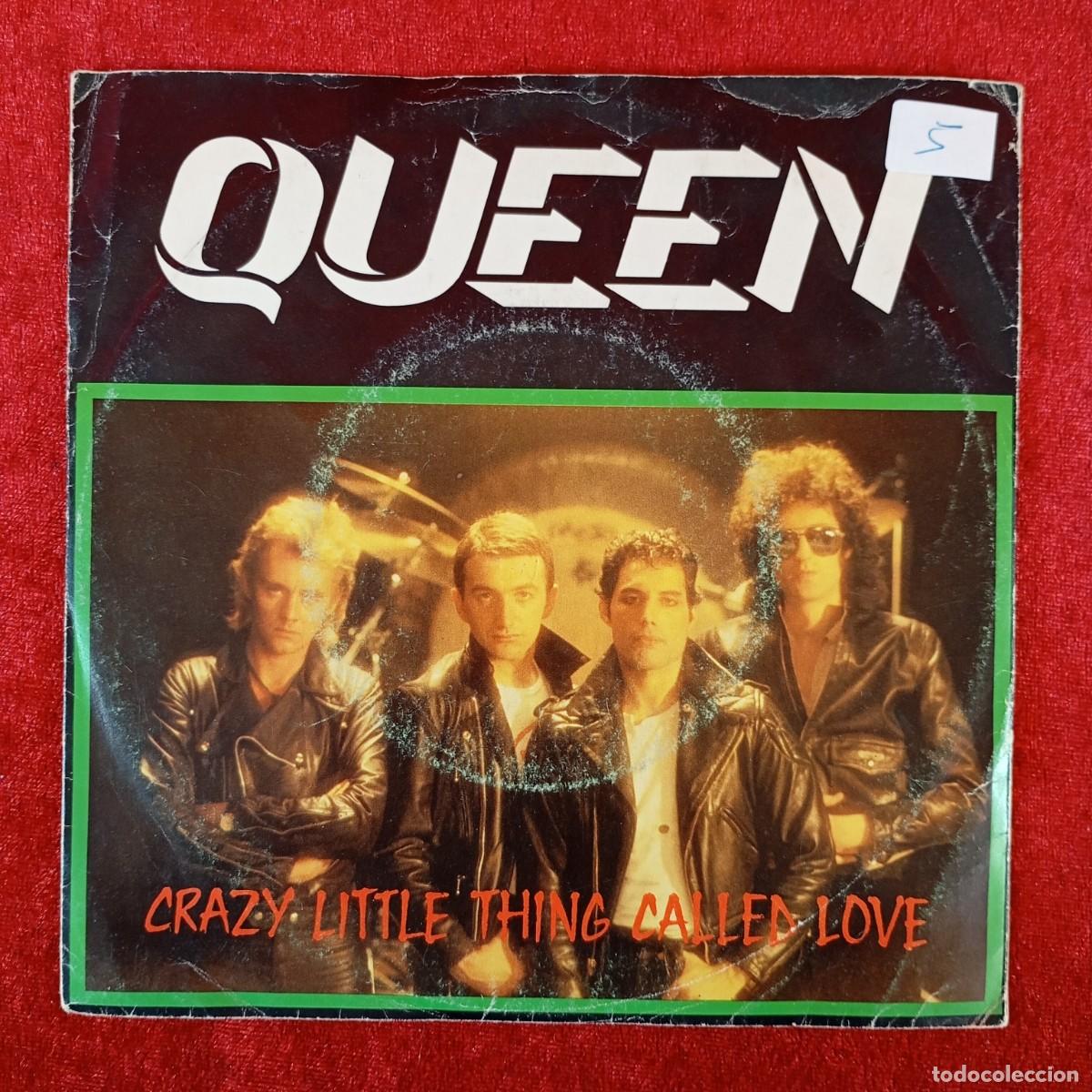 Discos de vinilo: QUEEN - CRAZY LITTLE THING CALLED LOVE - WE WILL ROCK YOU - 1A 006-63317 - VINILO - SINGLE / 3348