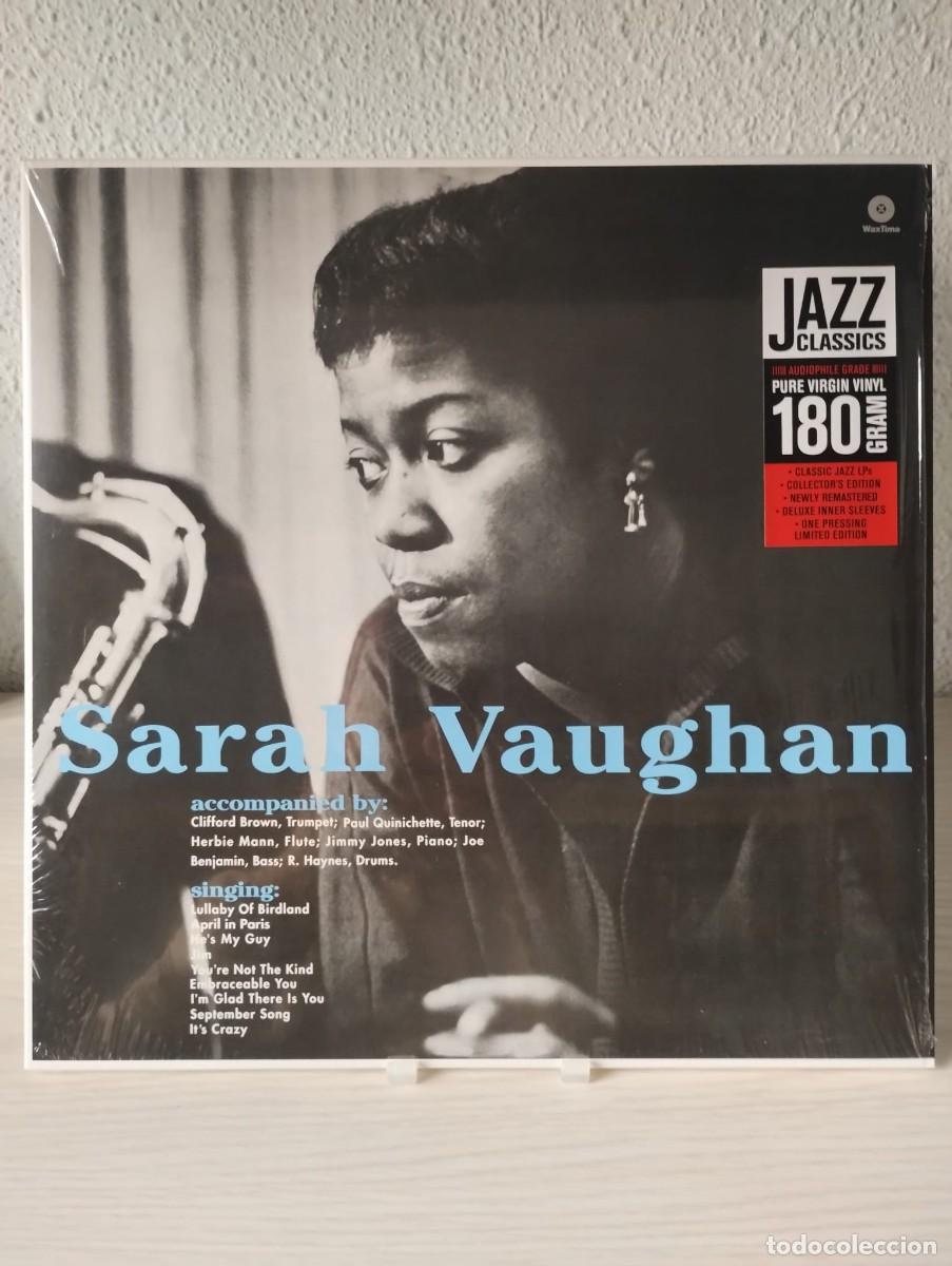 Discos de vinilo: SARAH VAUGHAN Sarah Vaughan With Clifford Brown (WaxTime 771814, Europa 2012)
