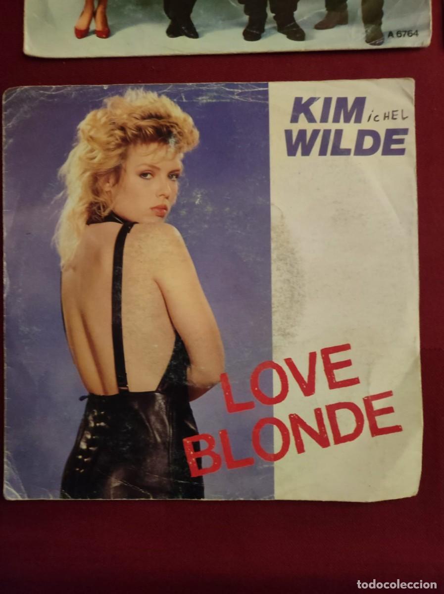 Discos de vinilo: Disco Vinilo Single (45 RPM) - Kim Wilde &rdquo;Love Blonde&rdquo; (Synth-Pop, 1983)