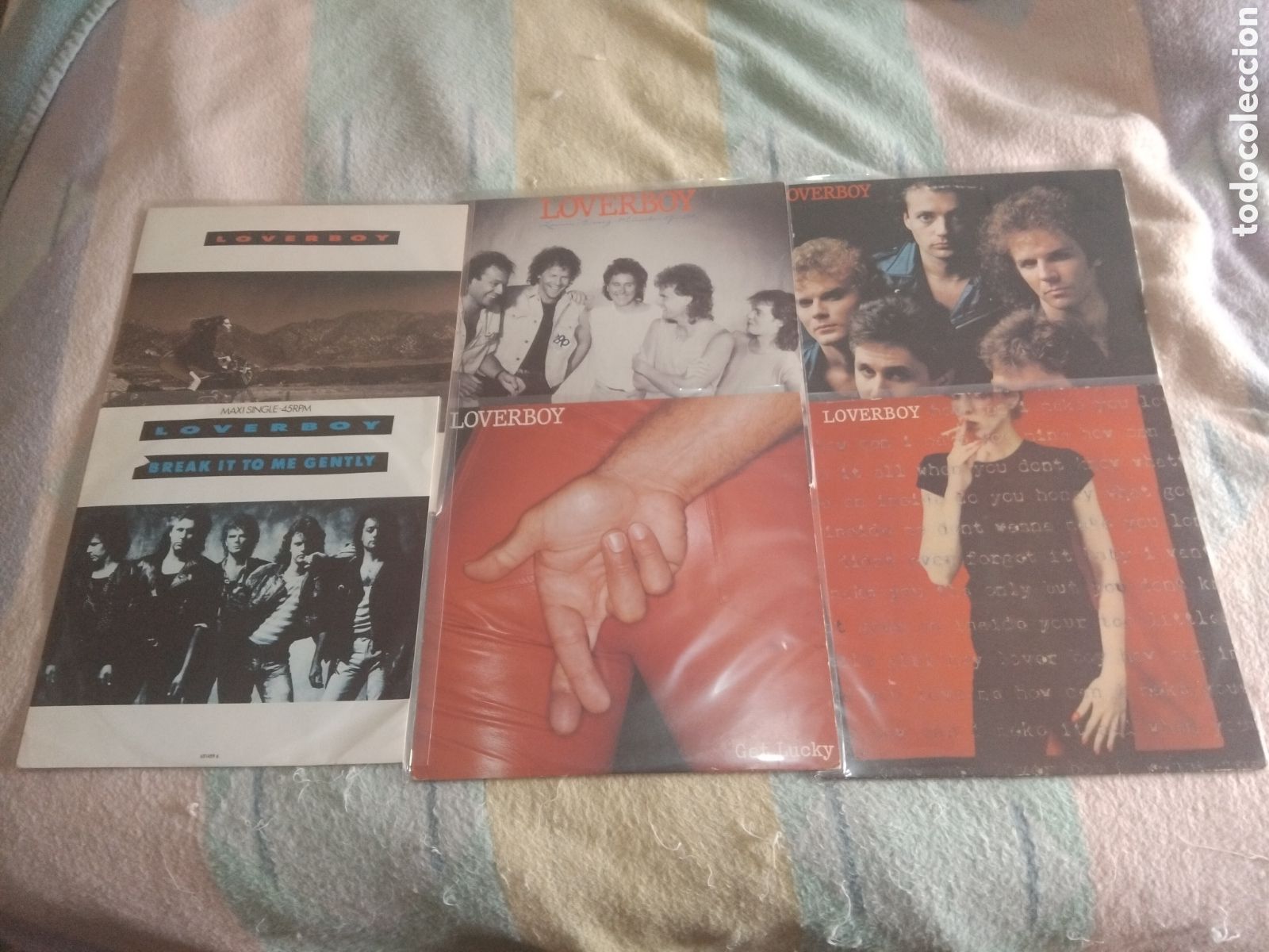 Discos de vinilo: Loverboy Lote 5 LPS y un Maxi Vinilo - Foto 1