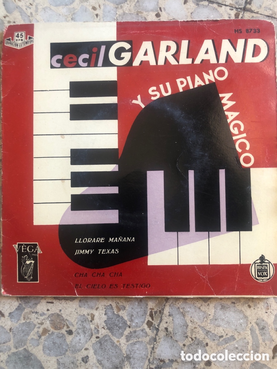 Discos de vinilo: EP CECIL GARLAND LLORARE MA&Ntilde;ANA