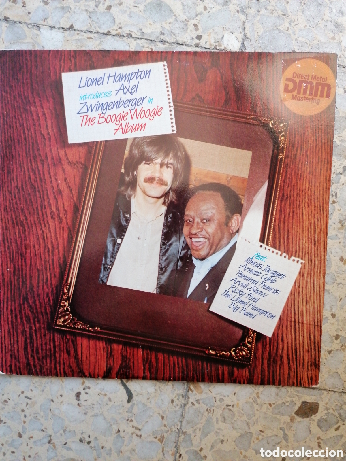 Discos de vinilo: LP LIONEL HAMPTON AXEL ZWINGENBERGER THE BOOGIE WOOGIE ALBUM 1986
