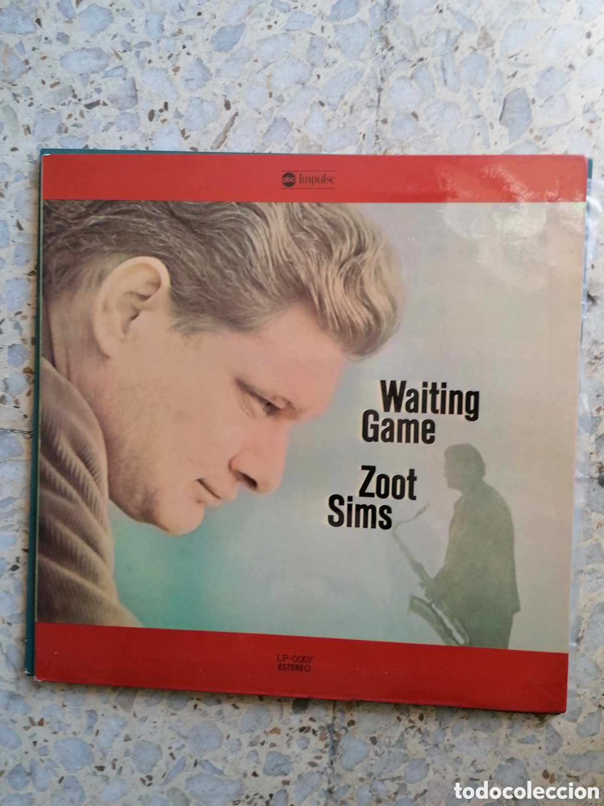 Discos de vinilo: LP WAITING GAME ZOOT SIMS EDICION ESPA&Ntilde;OLA PORTADA ABIERTA 1976