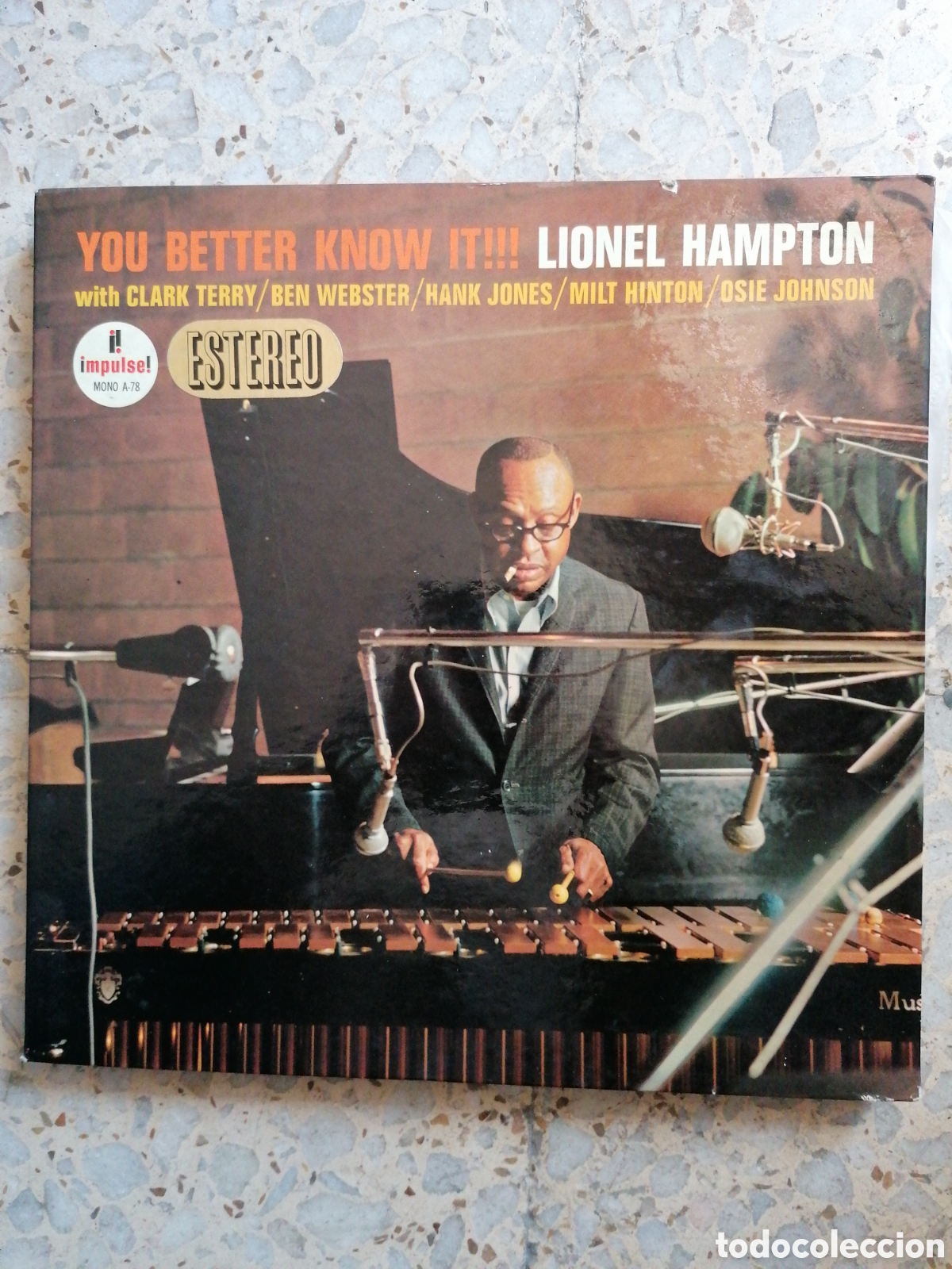 Discos de vinilo: LP LIONEL HAMPTON YOU BETTER KNOW IT EDICION USA 1966 PORTADA ABIERTA