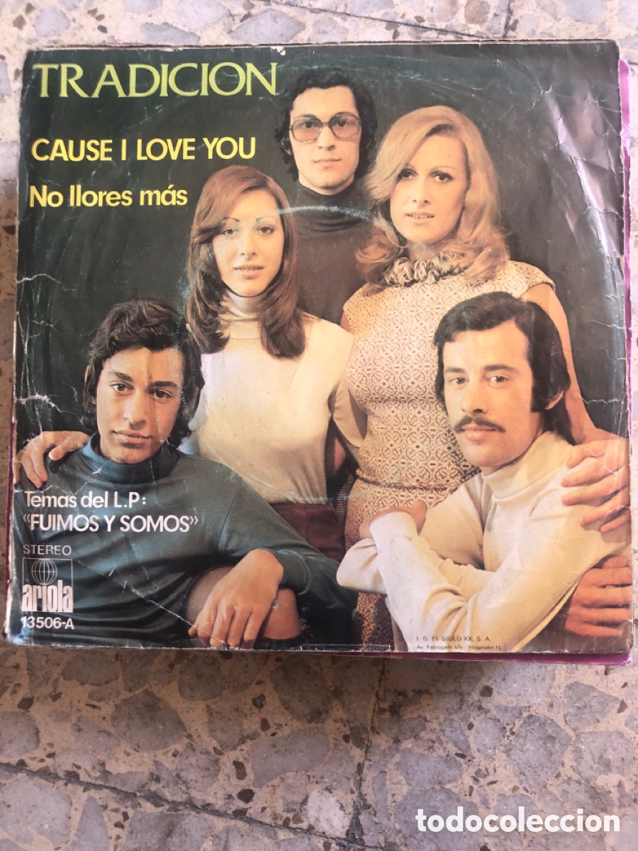 Discos de vinilo: SGL TRADICION CAUSE I LOVE YOU 1974