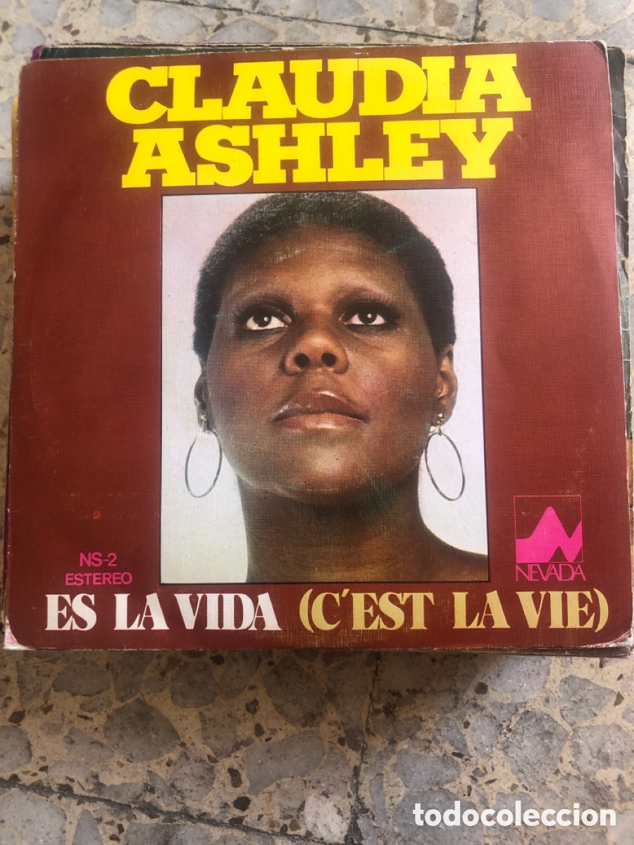 Discos de vinilo: SGL CLAUDIA ASHLEY ES LA VIDA 1977