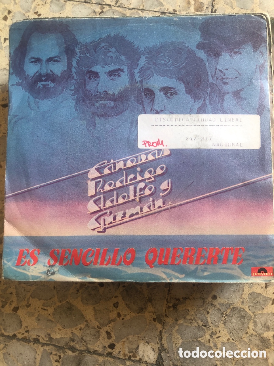 Discos de vinilo: SGL CANOVAS RODRIGO ADOLFO GUZMAN ES SENCILLO QUERERTE 1984