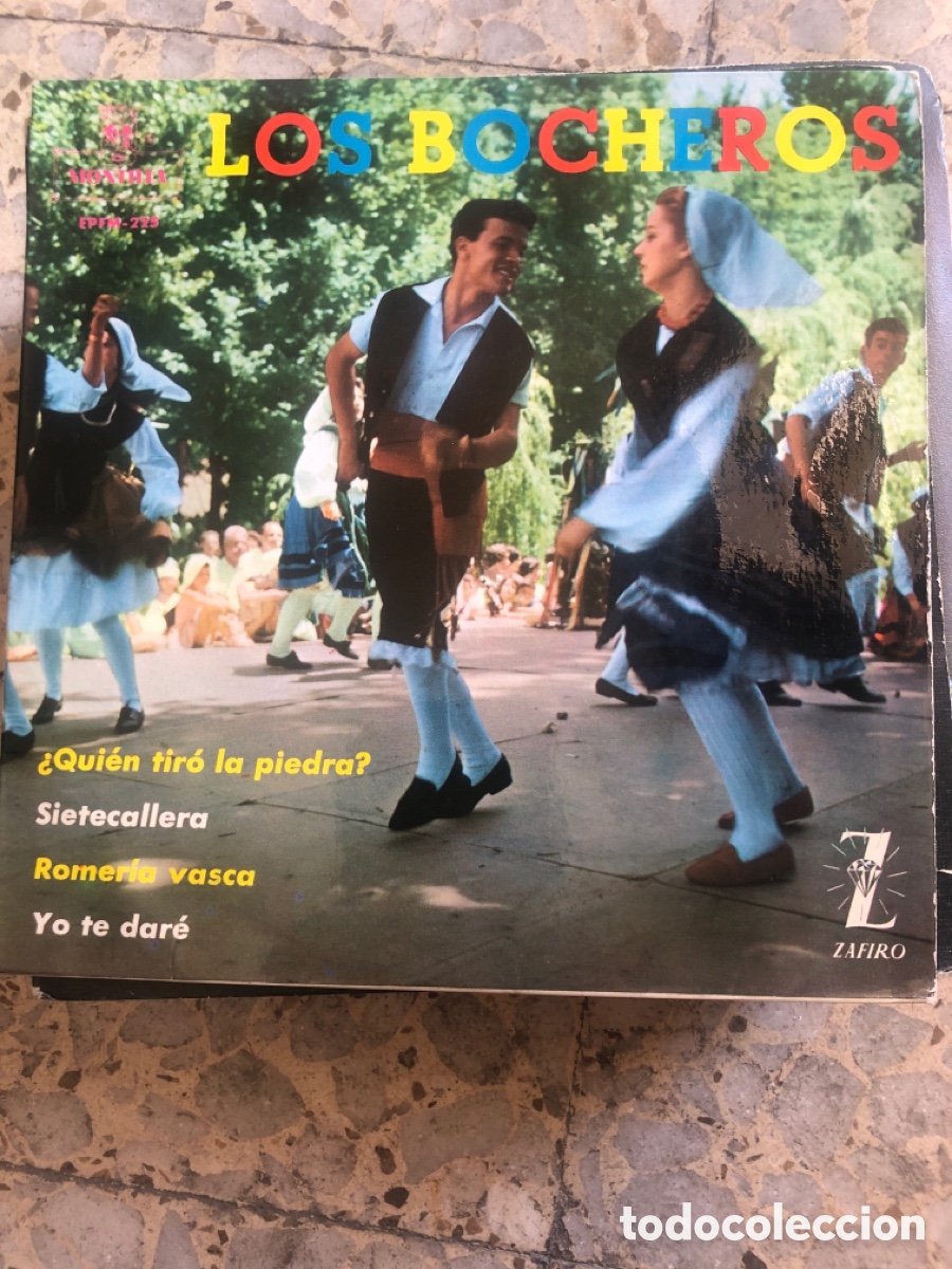 Discos de vinilo: EP LOS BOCHEROS QUIEN TIRO LA PIEDRA 1970