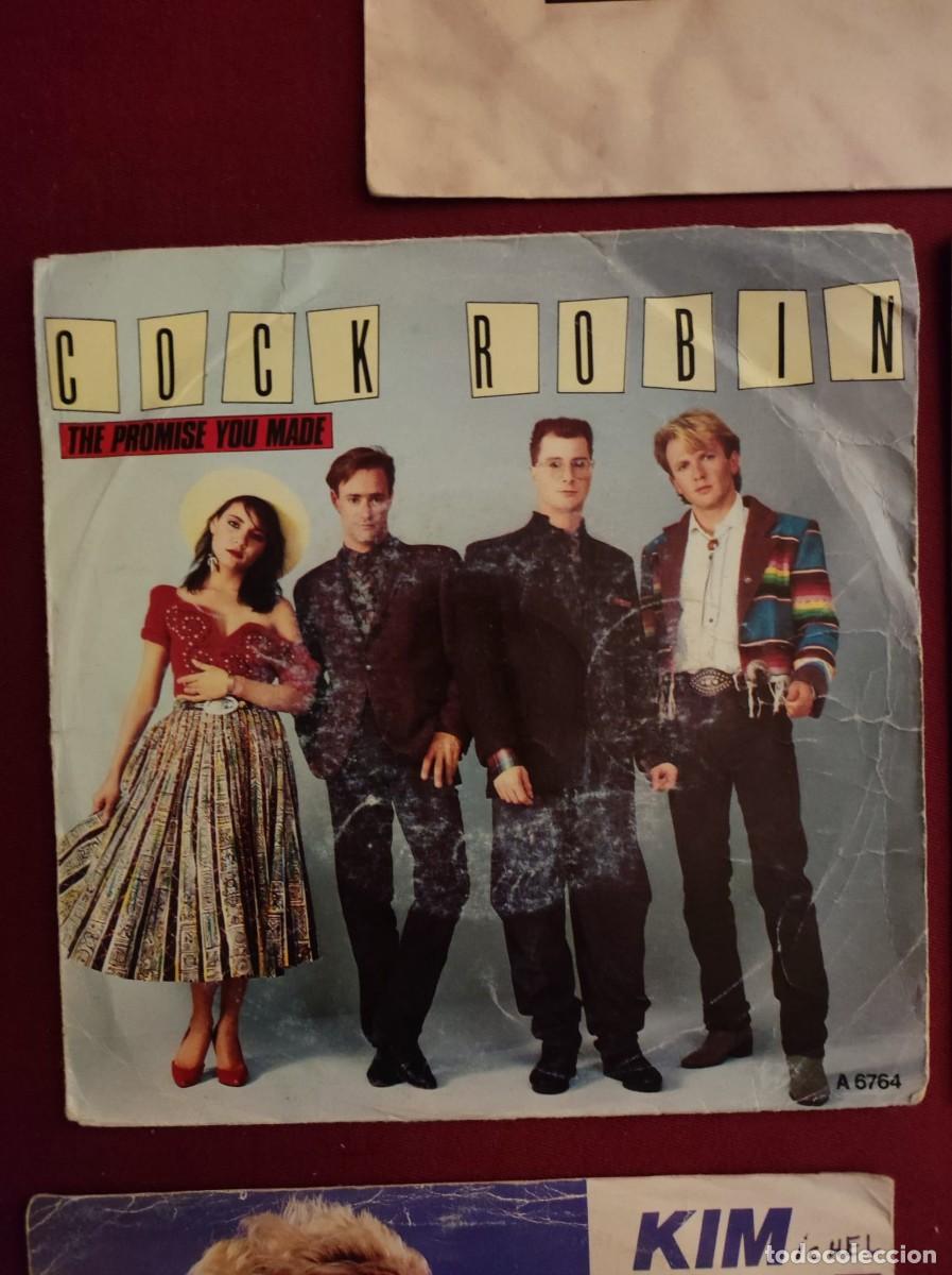 Discos de vinilo: Disco Vinilo Single (45 RPM) - Cock Robin &rdquo;The Promise You Made&rdquo; (1985/86)